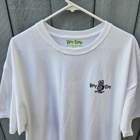 Vintage 2008 Rat Fink "Race?" T-Shirt - Picture 3 of 8